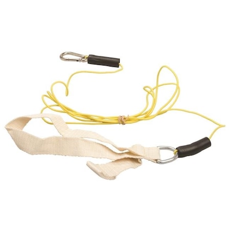Step-Up Relief 4 ft. Exercise Bungee Cord with Attachments; Tan - 2 x Light ST1536497